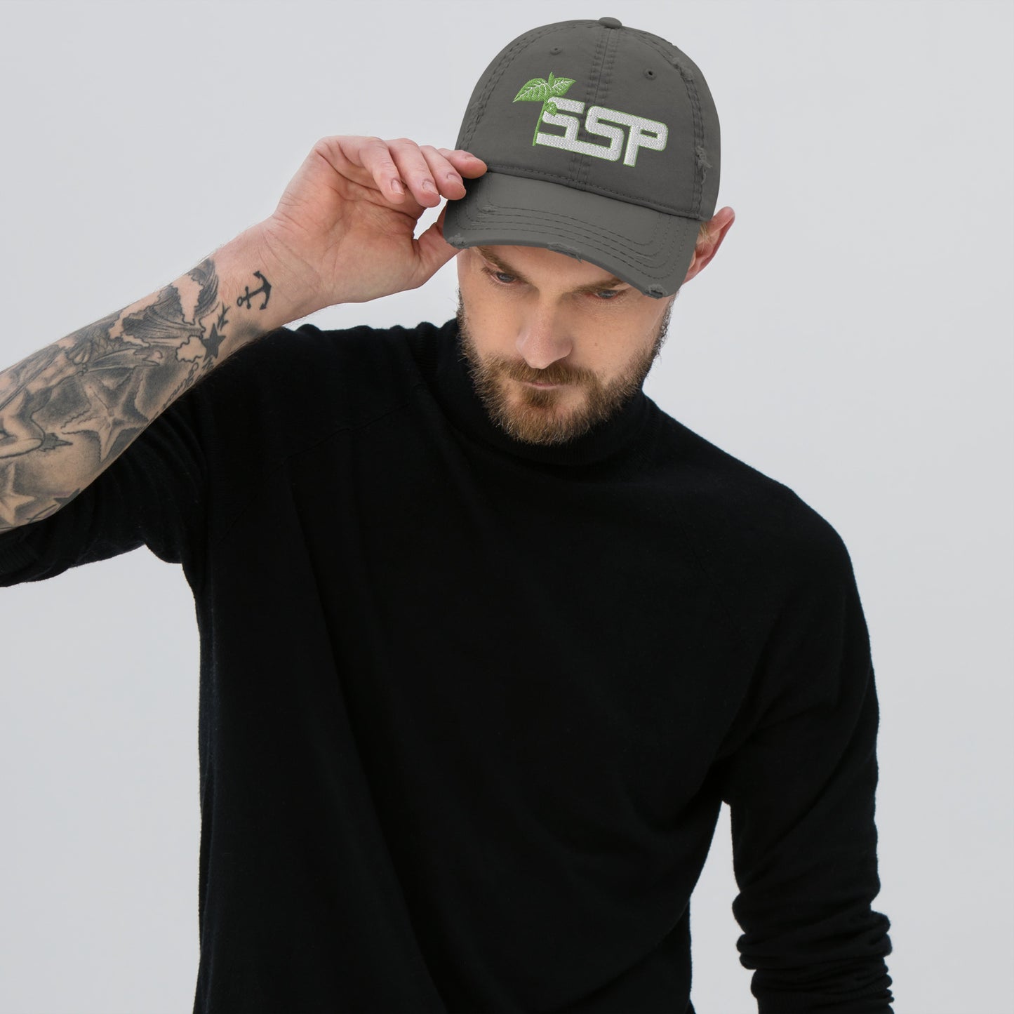 SSP Distressed Dad Hat