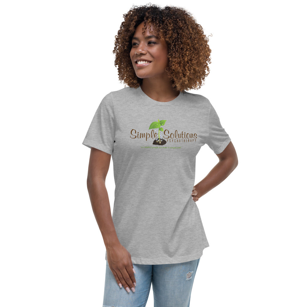 Simple Solutions Logo Women's Relaxed T-Shirt