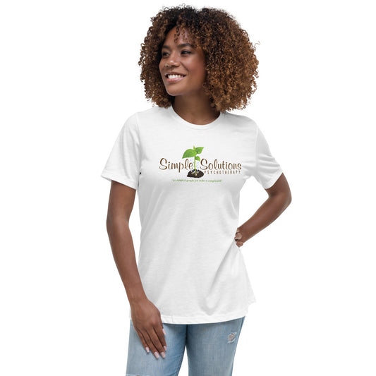Simple Solutions Logo Women's Relaxed T-Shirt