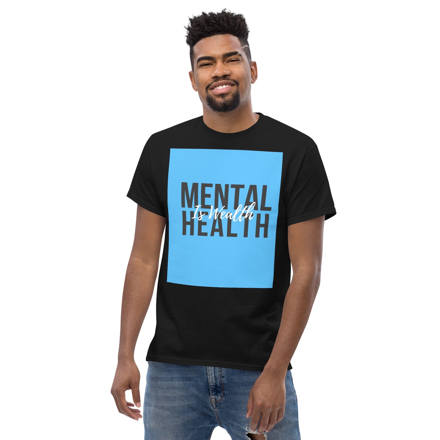 Unisex "Mental Health Is Wealth" Tee