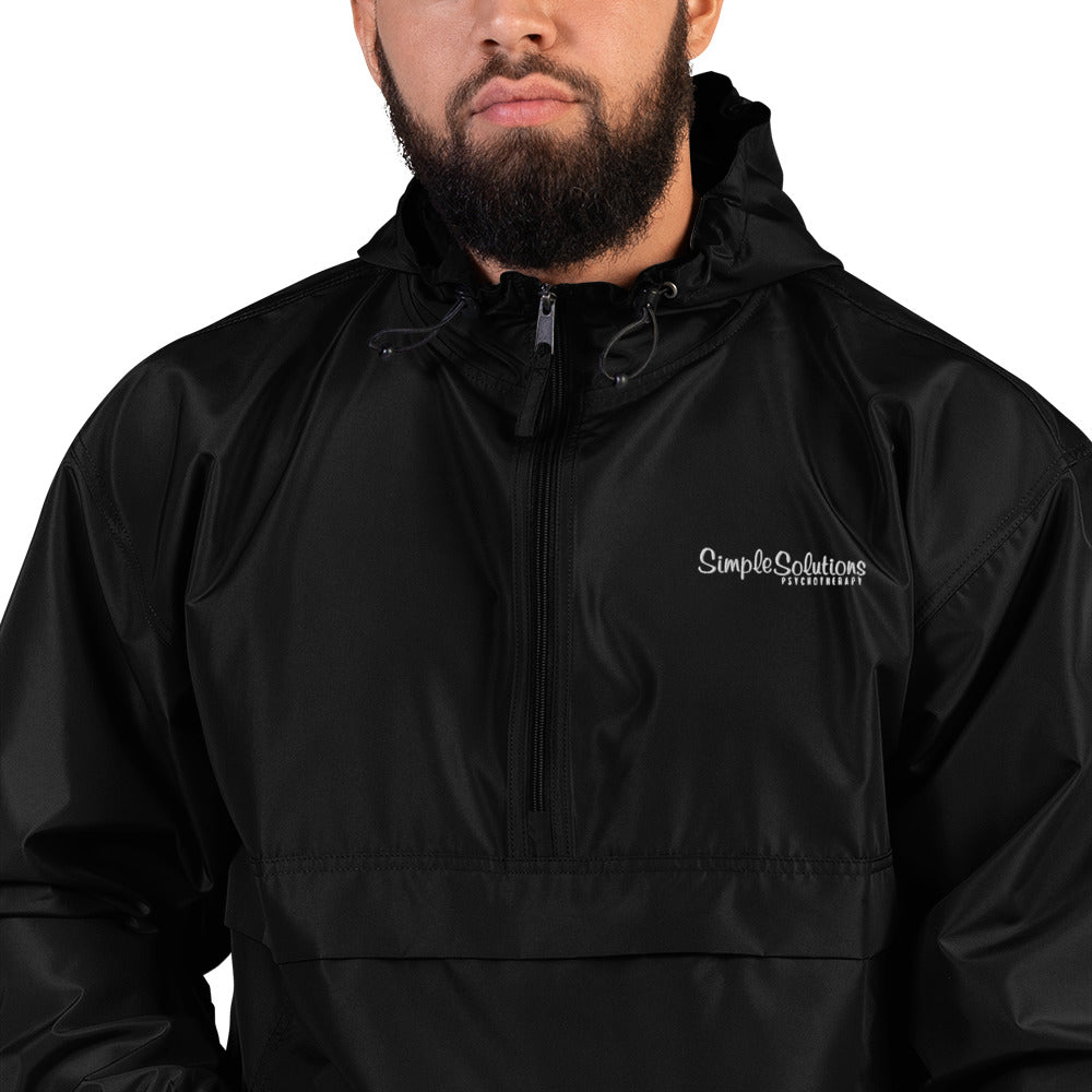 Embroidered "Simple Solutions Psychotherapy" Champion Packable Jacket