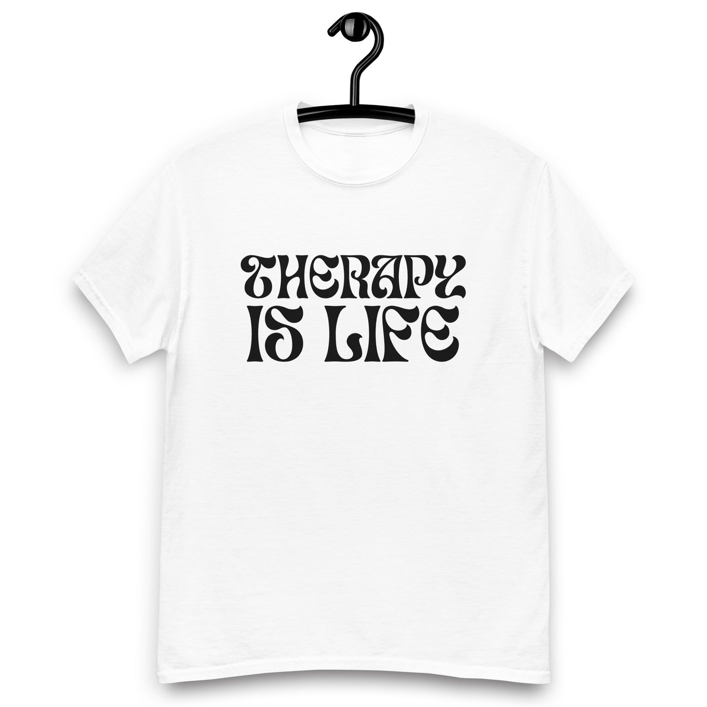 Unisex "Therapy Is Life" tee