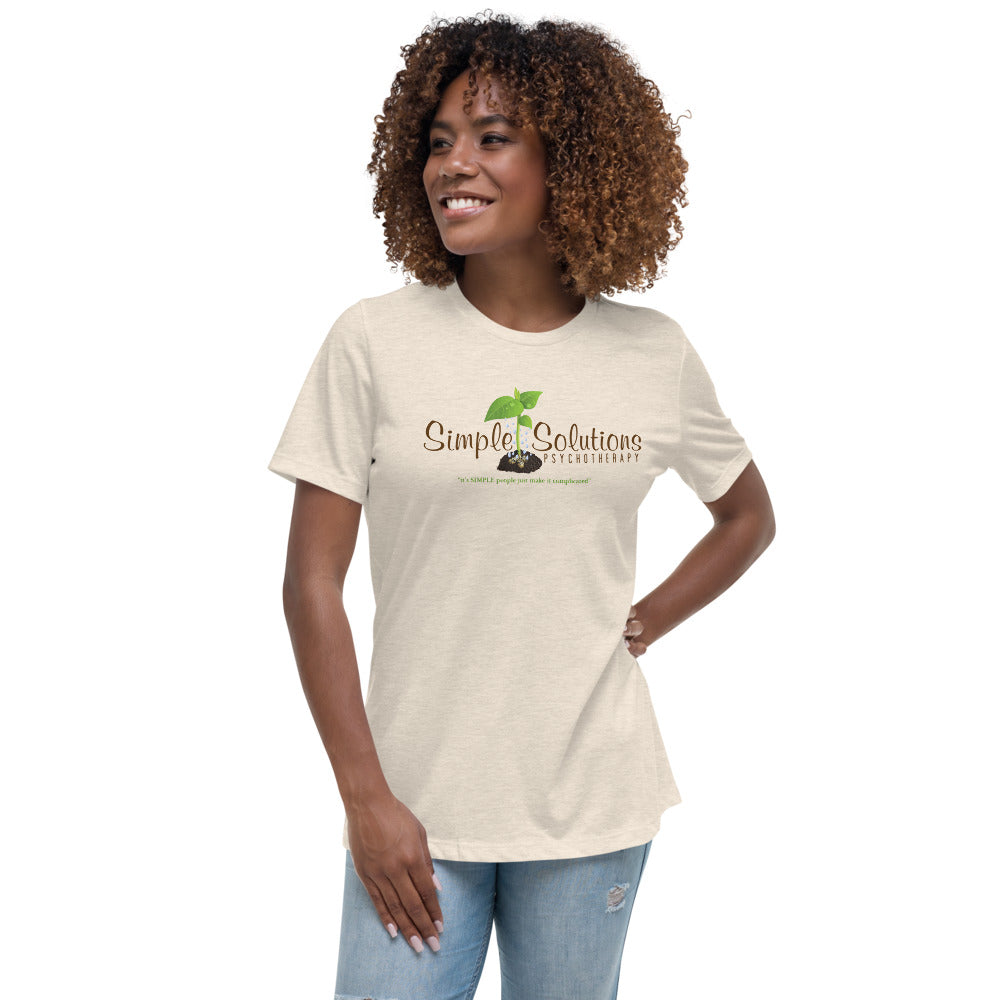 Simple Solutions Logo Women's Relaxed T-Shirt